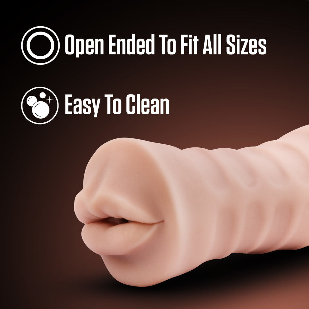 En Lust Nicole Flesh Vibrating Oral Stroker