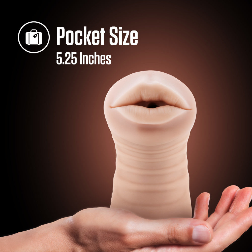 En Lust Nicole Flesh Vibrating Oral Stroker