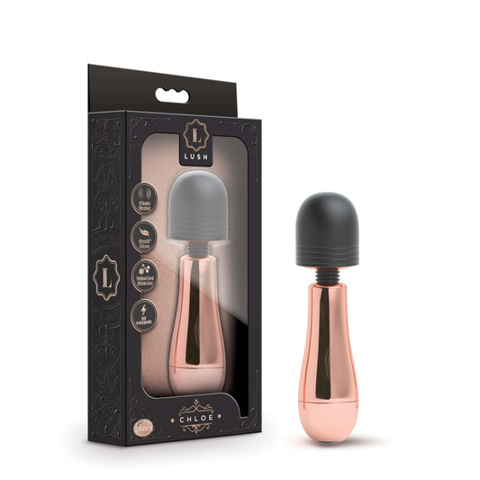 Lush Chloe Rose Gold Usb Rechargeable Mini Massager Wand