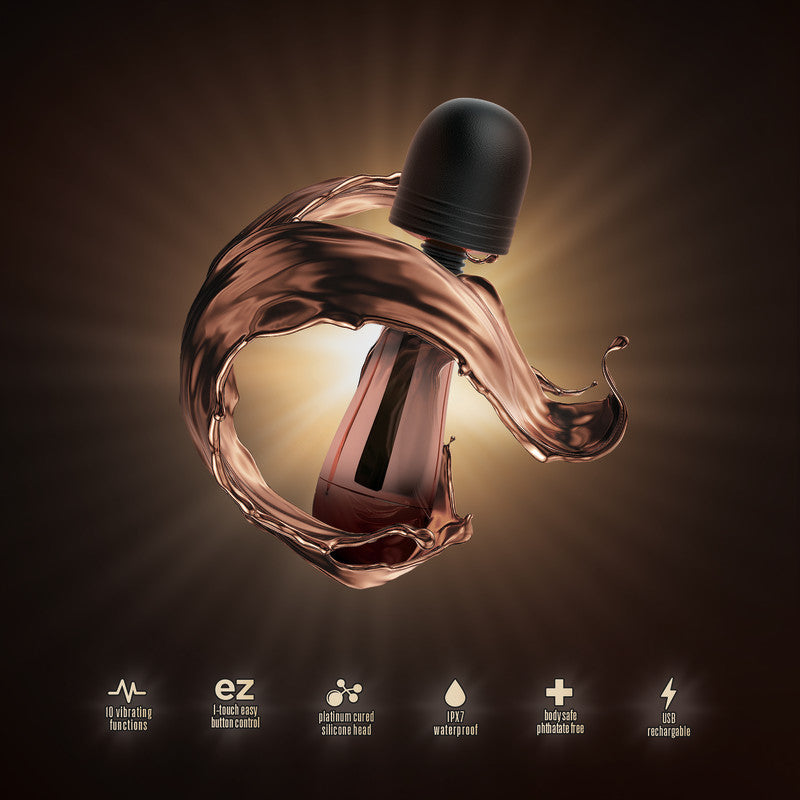 Lush Chloe Rose Gold Usb Rechargeable Mini Massager Wand