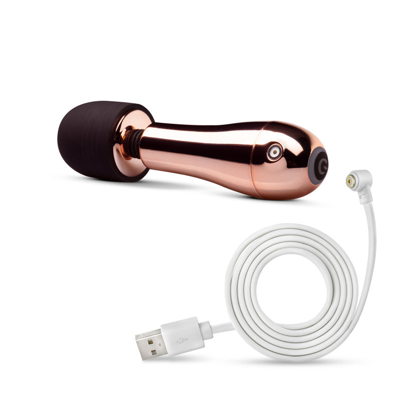Lush Chloe Rose Gold Usb Rechargeable Mini Massager Wand