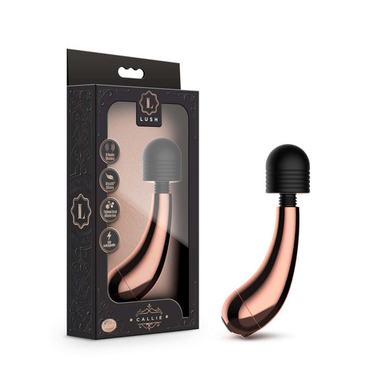 Lush Callie Rose Gold Usb Rechargeable Mini Massager Wand