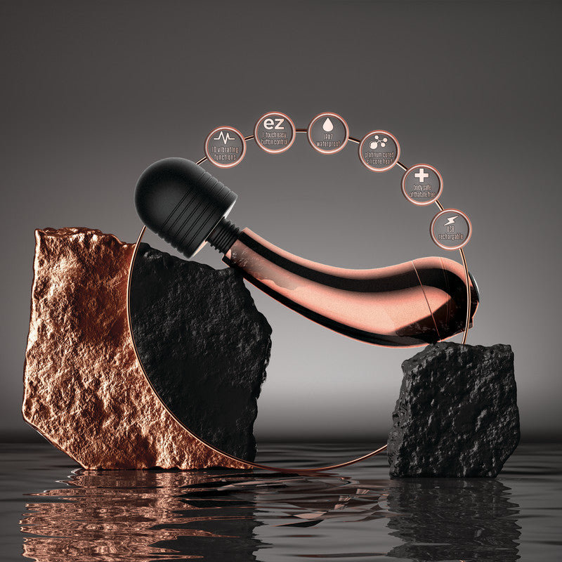 Lush Callie Rose Gold Usb Rechargeable Mini Massager Wand