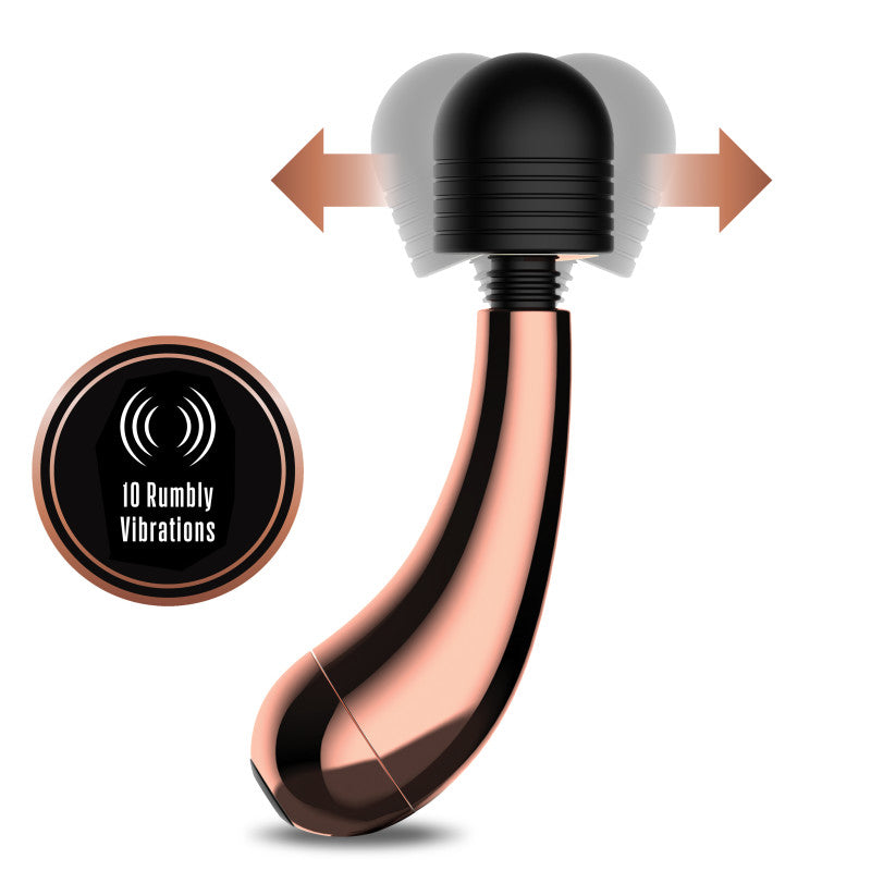 Lush Callie Rose Gold Usb Rechargeable Mini Massager Wand