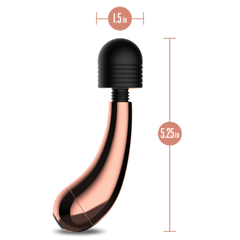 Lush Callie Rose Gold Usb Rechargeable Mini Massager Wand