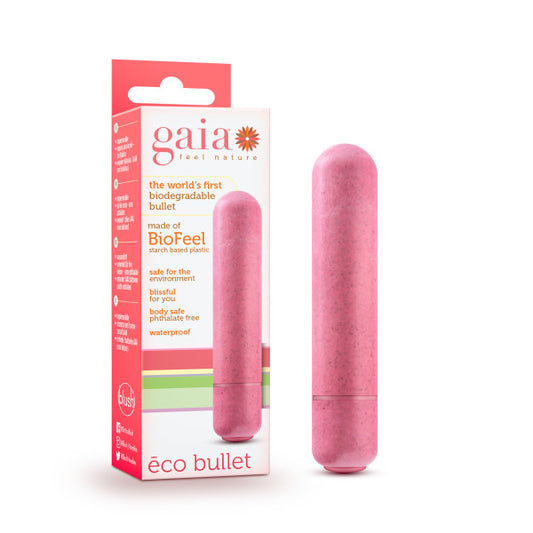 Gaia Eco Bullet Coral Pink 8.9 Cm (3.5'') Bullet