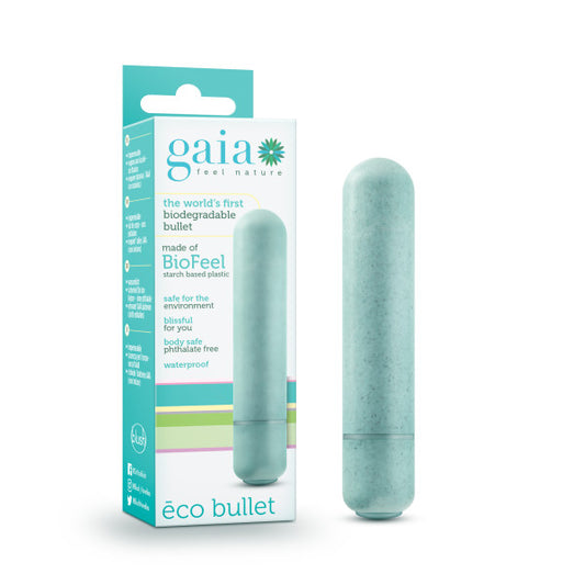 Gaia Eco Bullet Aqua Blue 8.9 Cm (3.5'') Bullet