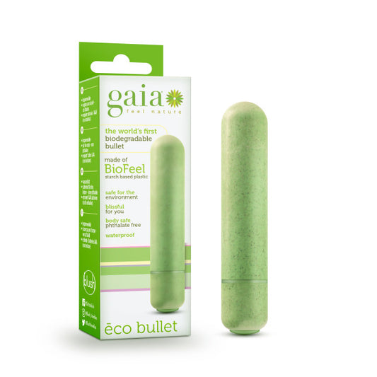Gaia Eco Bullet Green 8.9 Cm (3.5'') Bullet