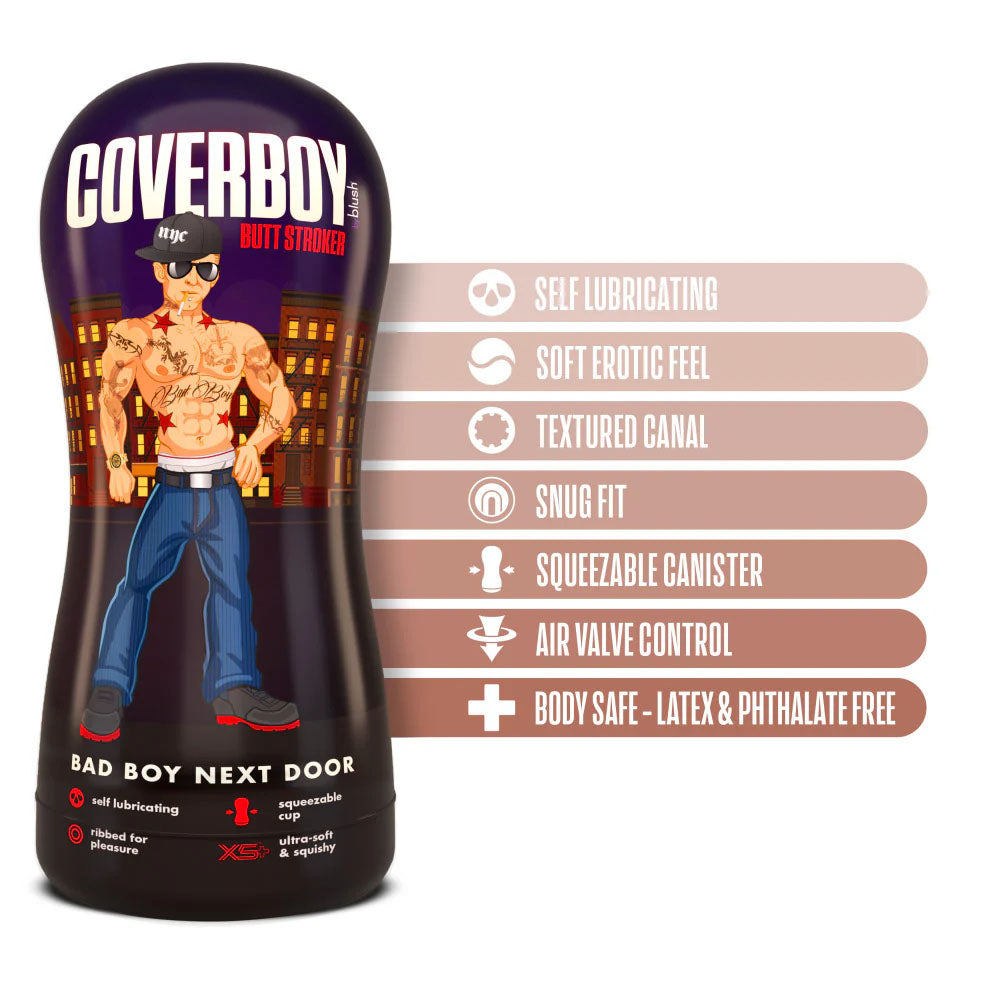 Coverboy Bad Boy Next Door Flesh Male Ass Stroker