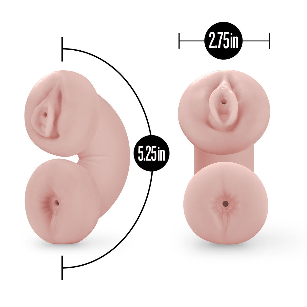 En Lust Tasha Glow In Dark Flesh Dual Ended Stroker