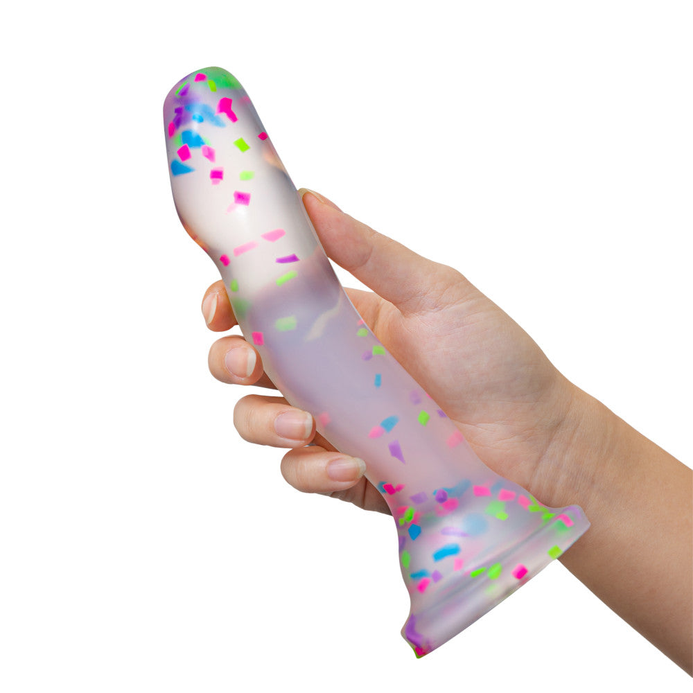 Neo Elite Glow Hanky Panky Glow In Dark Clear 19 Cm Dong