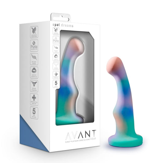 Avant Opal Dreams Aqua Coloured 15.2 Cm Dildo