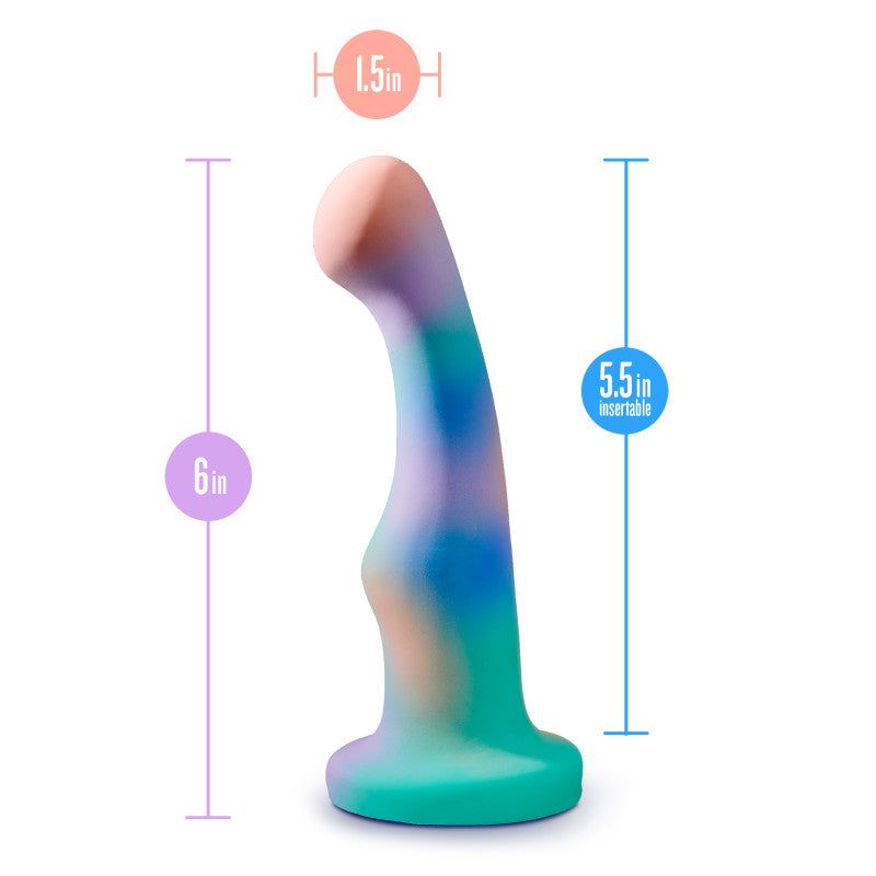 Avant Opal Dreams Aqua Coloured 15.2 Cm Dildo