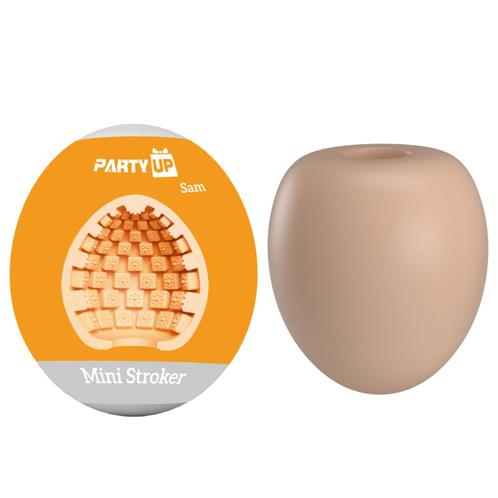 Party Up Sam Mini Stroker Flesh Mini Stroker