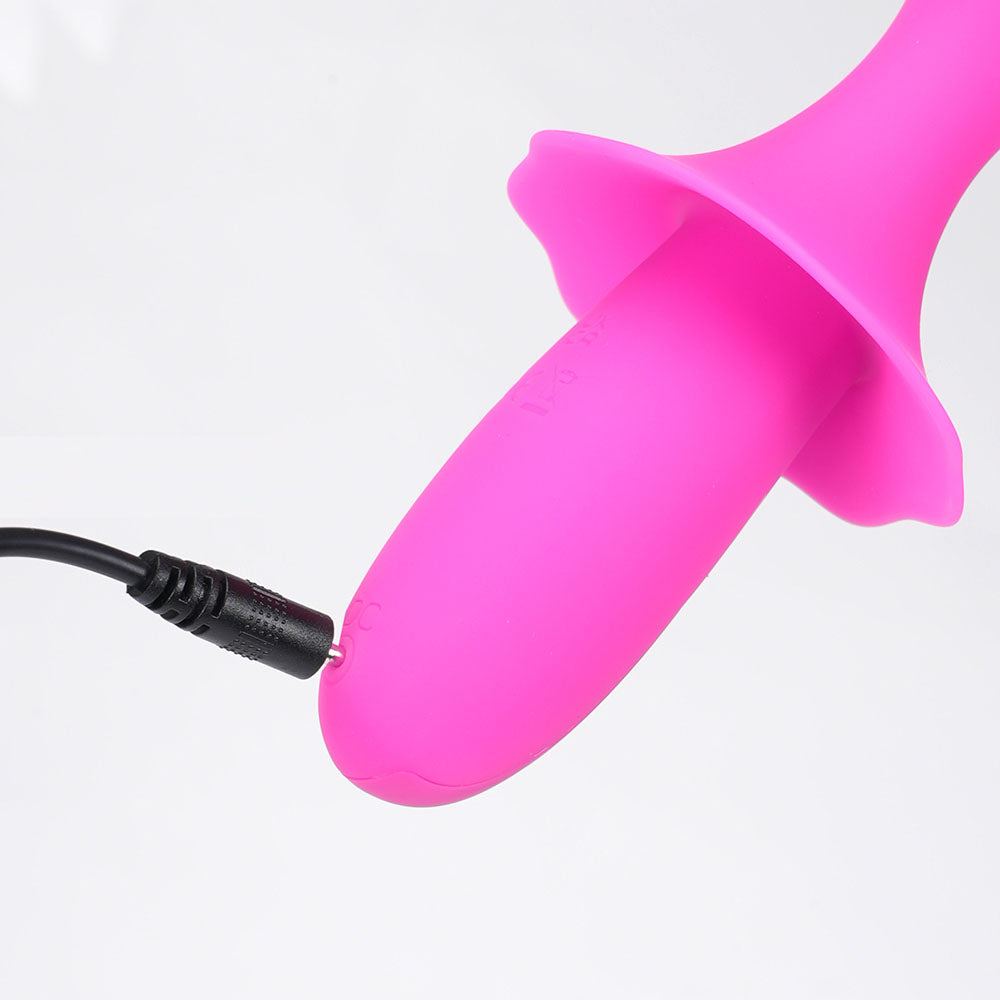 Maia Sienna Pink Pink 15.2 Cm Usb Rechargeable Fluttering Bullet