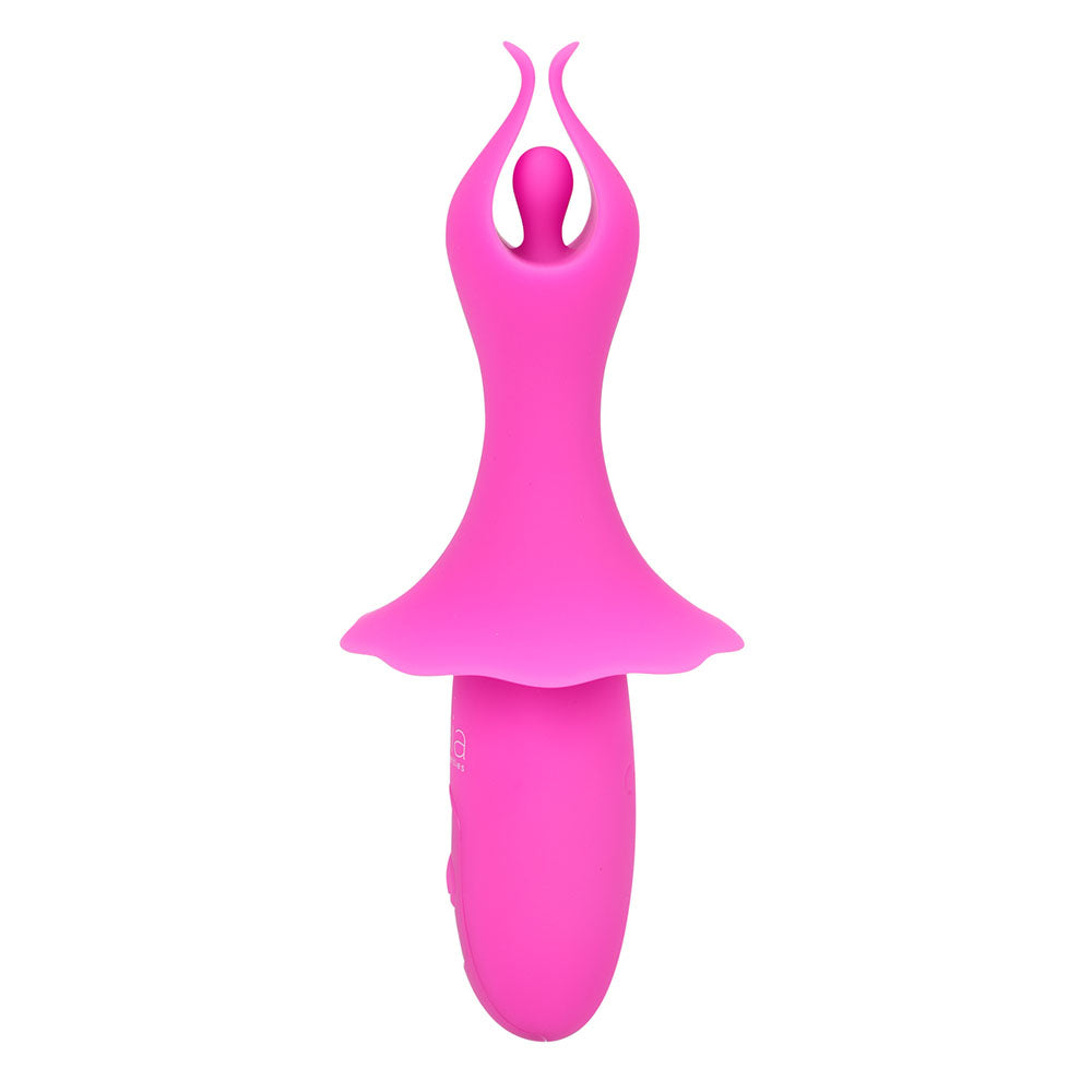 Maia Sienna Pink Pink 15.2 Cm Usb Rechargeable Fluttering Bullet