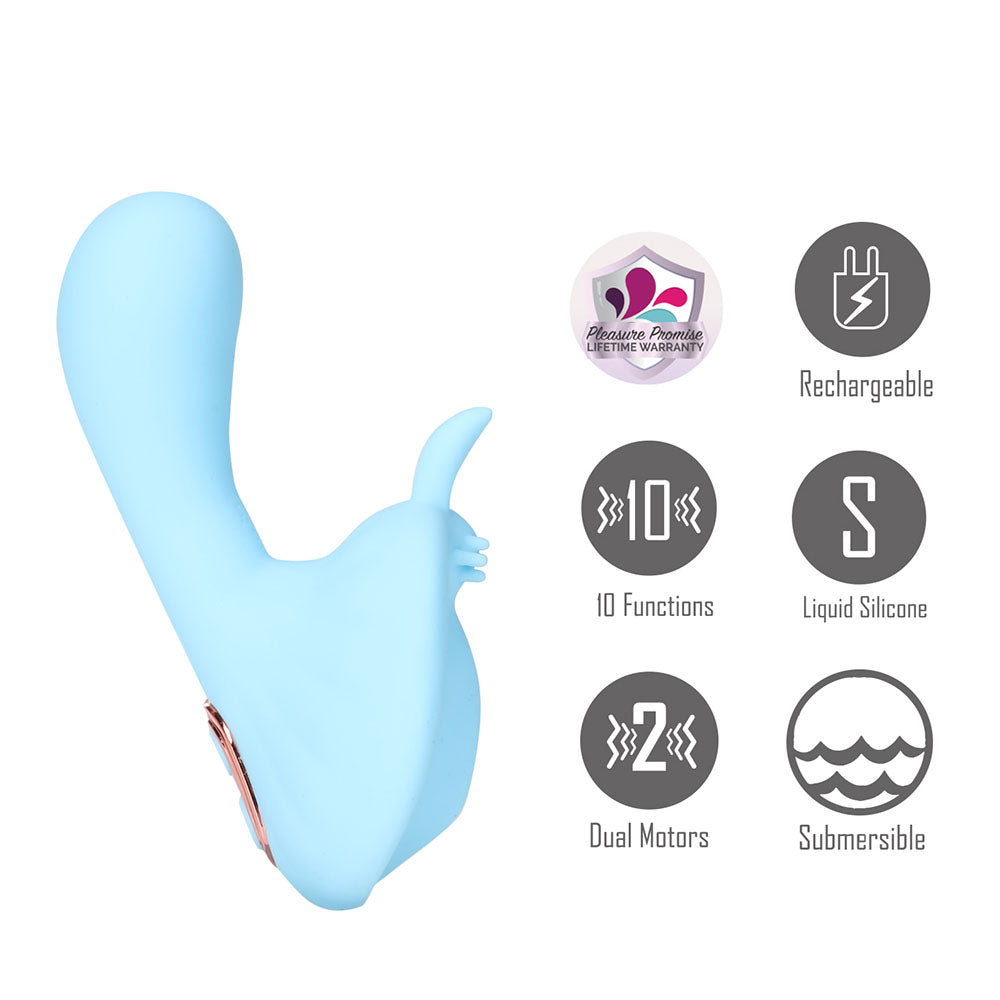 Maia Averi Blue Blue Usb Rechargeable Vibrator