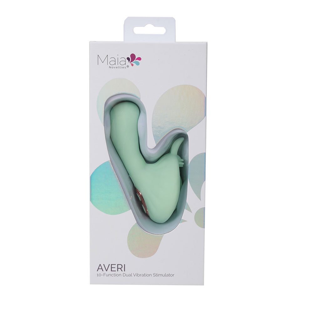 Maia Averi Green Green Usb Rechargeable Vibrator