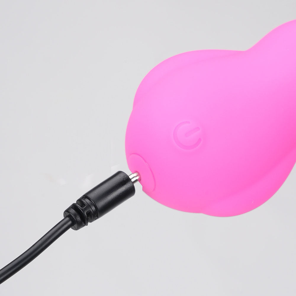 Maia Bri Pink Pink 9 Cm Usb Rechargeable Vibrating Bunny Bullet