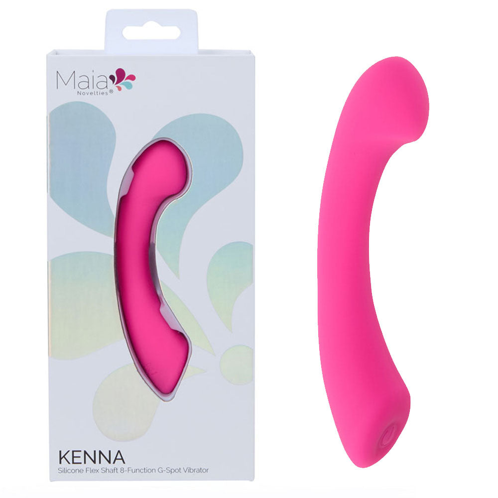 Maia Kenna Pink Pink 12.7 Cm Usb Rechargeable Vibrator