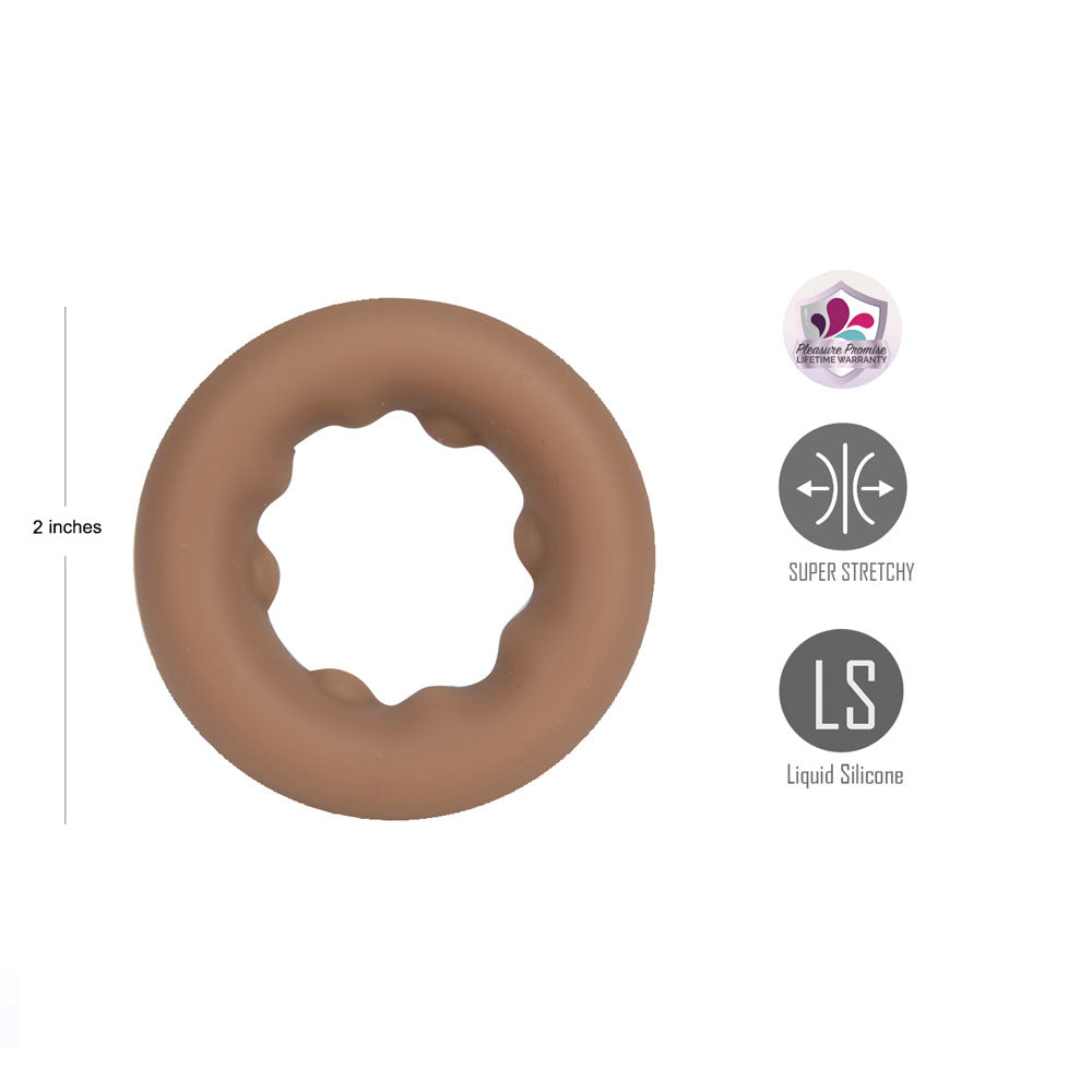 Maia Gunner Caramel Tan Brown Cock Ring