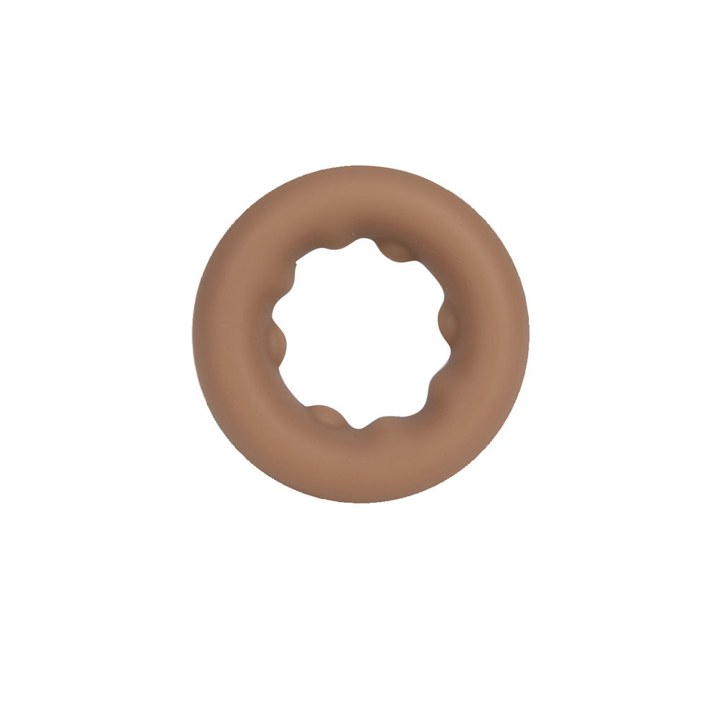 Maia Gunner Caramel Tan Brown Cock Ring
