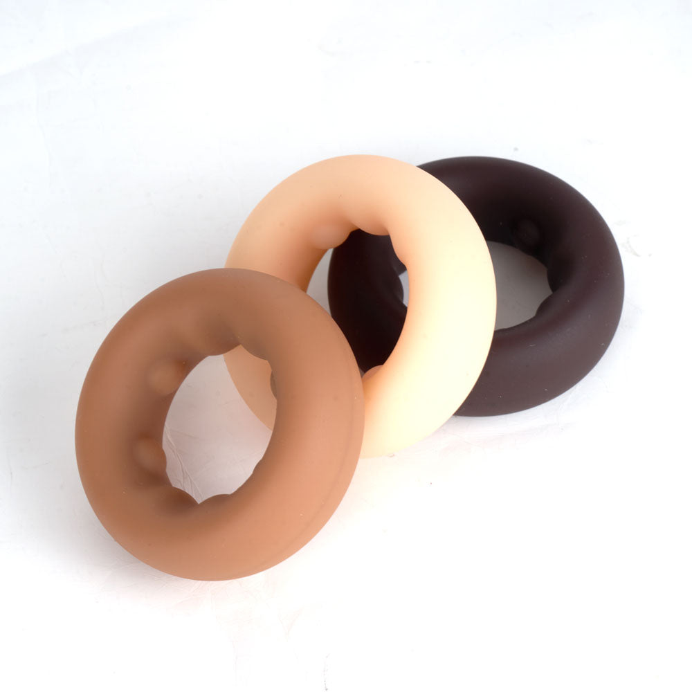 Maia Gunner Caramel Tan Brown Cock Ring