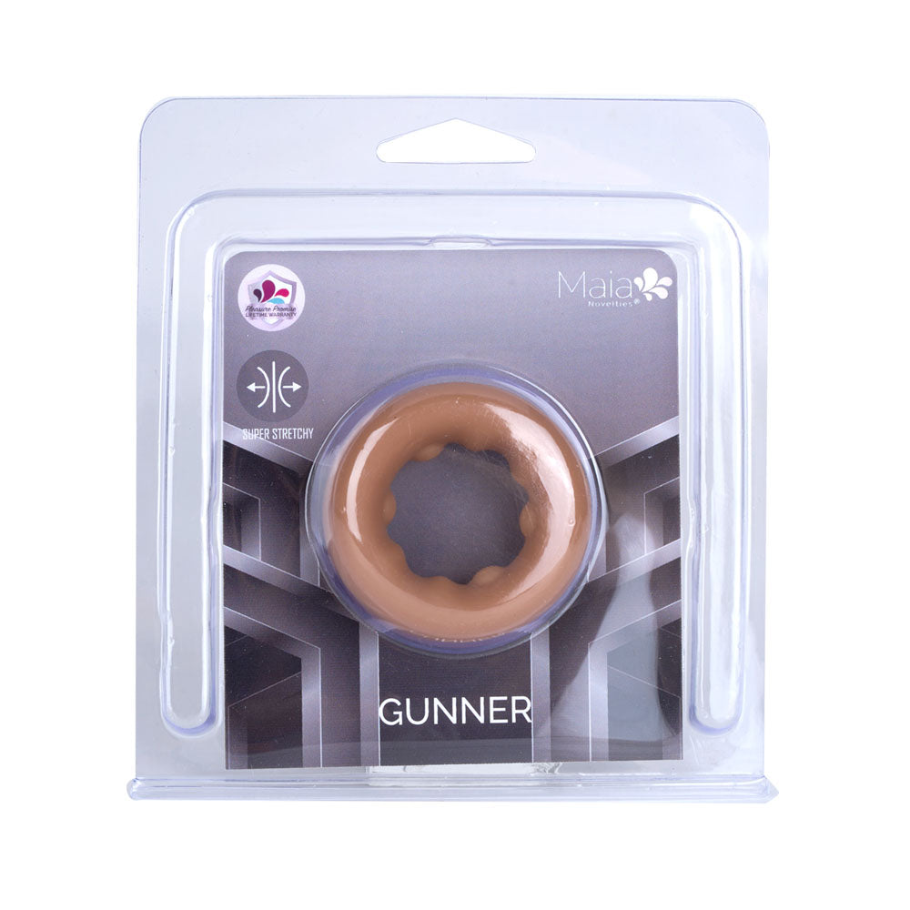 Maia Gunner Caramel Tan Brown Cock Ring