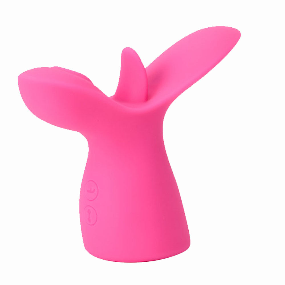 Maia Oasis Pink Pink Usb Rechargeable Dual Motor Licking & Thumping Stimulator