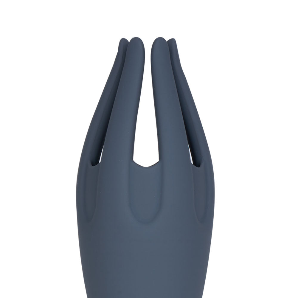 Maia Leo Grey Grey Usb Rechargeable Penis Head Tickler