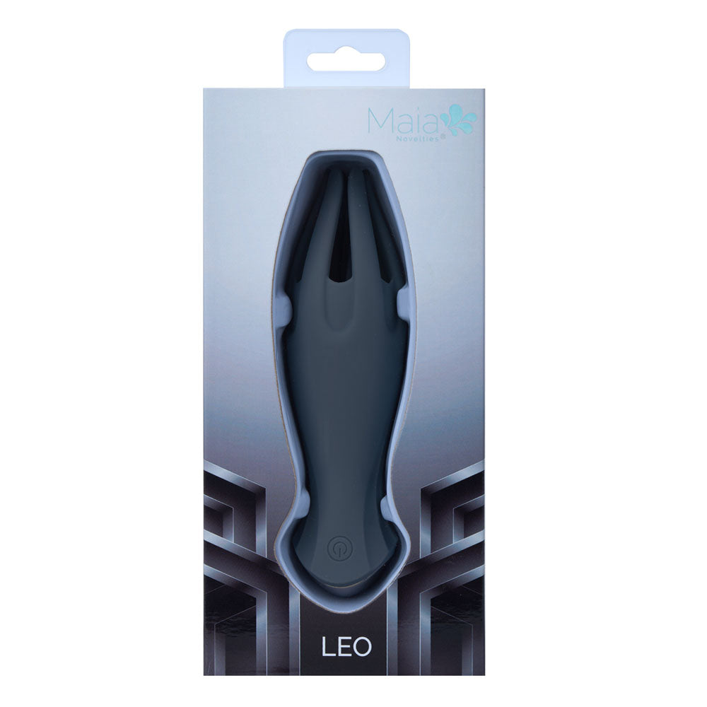 Maia Leo Grey Grey Usb Rechargeable Penis Head Tickler