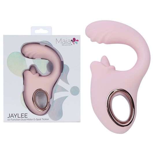 Maia Jaylee Pink Pink Usb Rechargeable Dual Motor Vibrator
