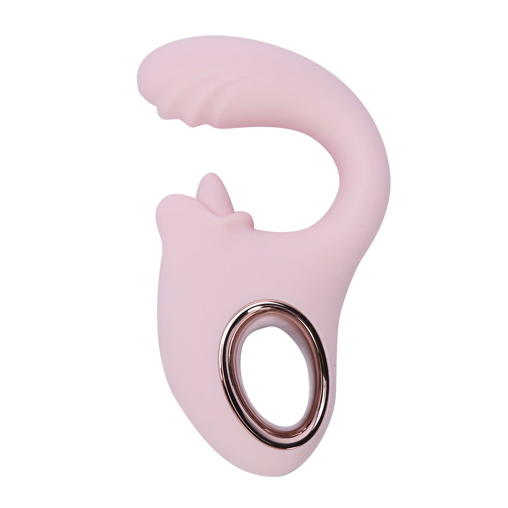Maia Jaylee Pink Pink Usb Rechargeable Dual Motor Vibrator