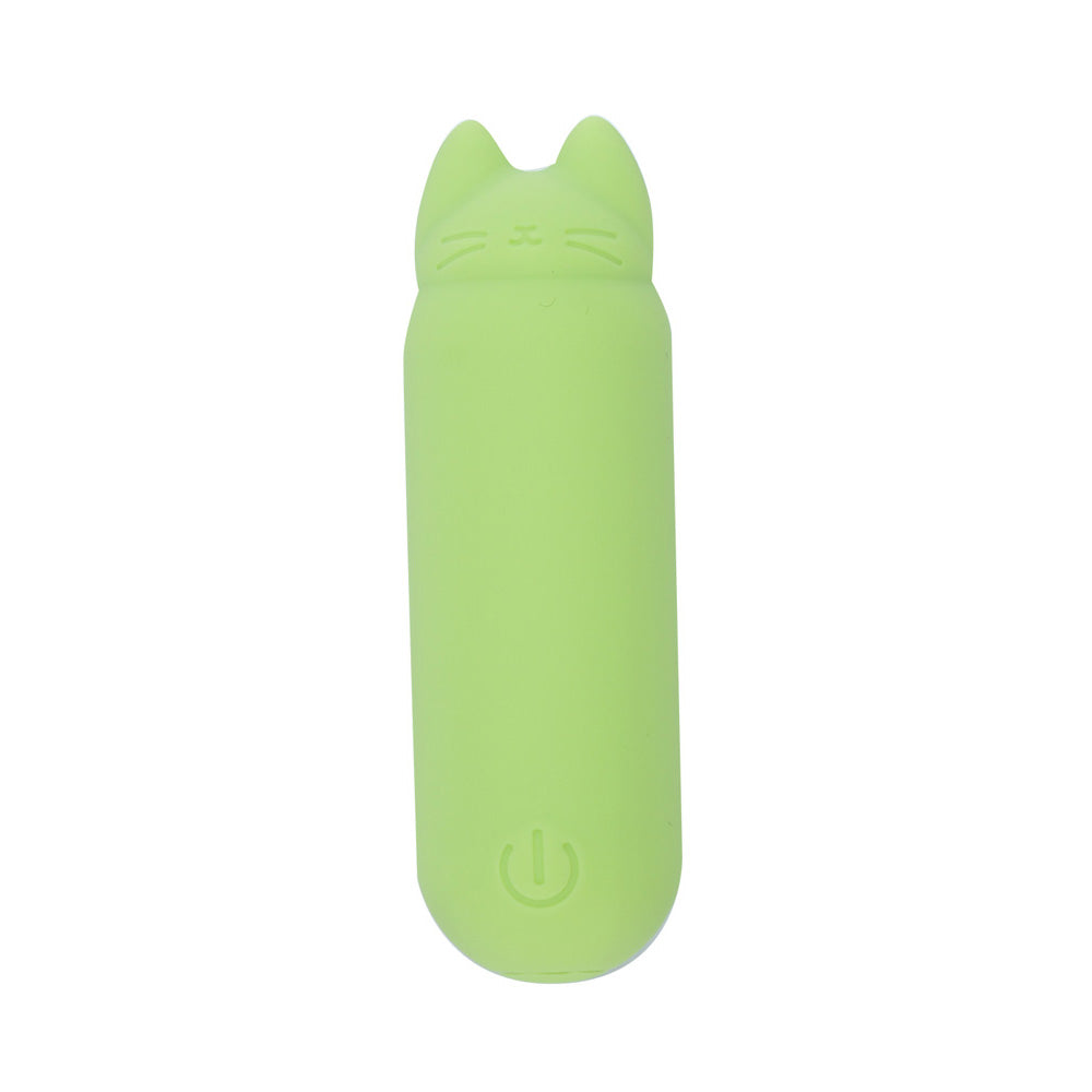 Maia Allie Green 7.6 Cm Usb Rechargeable Vibrating Bullet