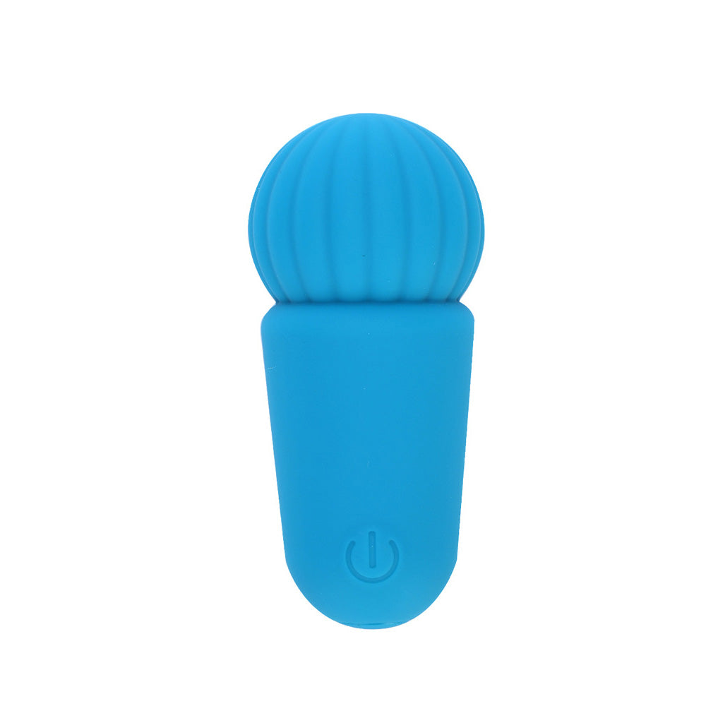 Maia Indi Blue 7.6 Cm Usb Rechargeable Mini Vibrating Wand