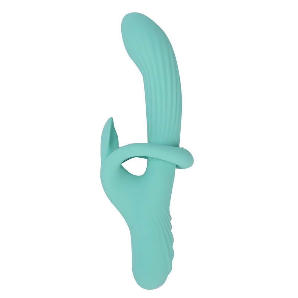 Maia Tenley Mint Green 24.1 Cm Usb Rechargeable Gyrating Rabbit Vibrator