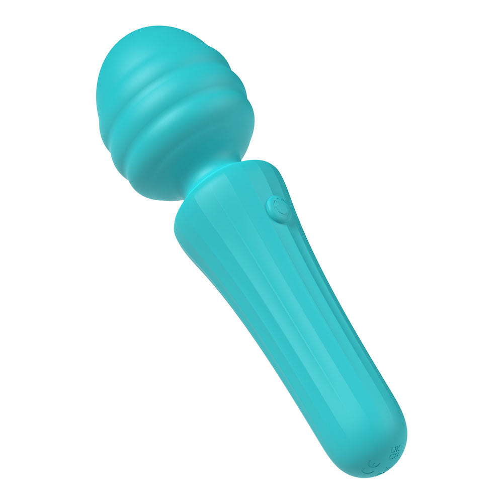 Party Up Duuna Teal Teal 16.9 Cm Usb Rechargeable Massage Wand