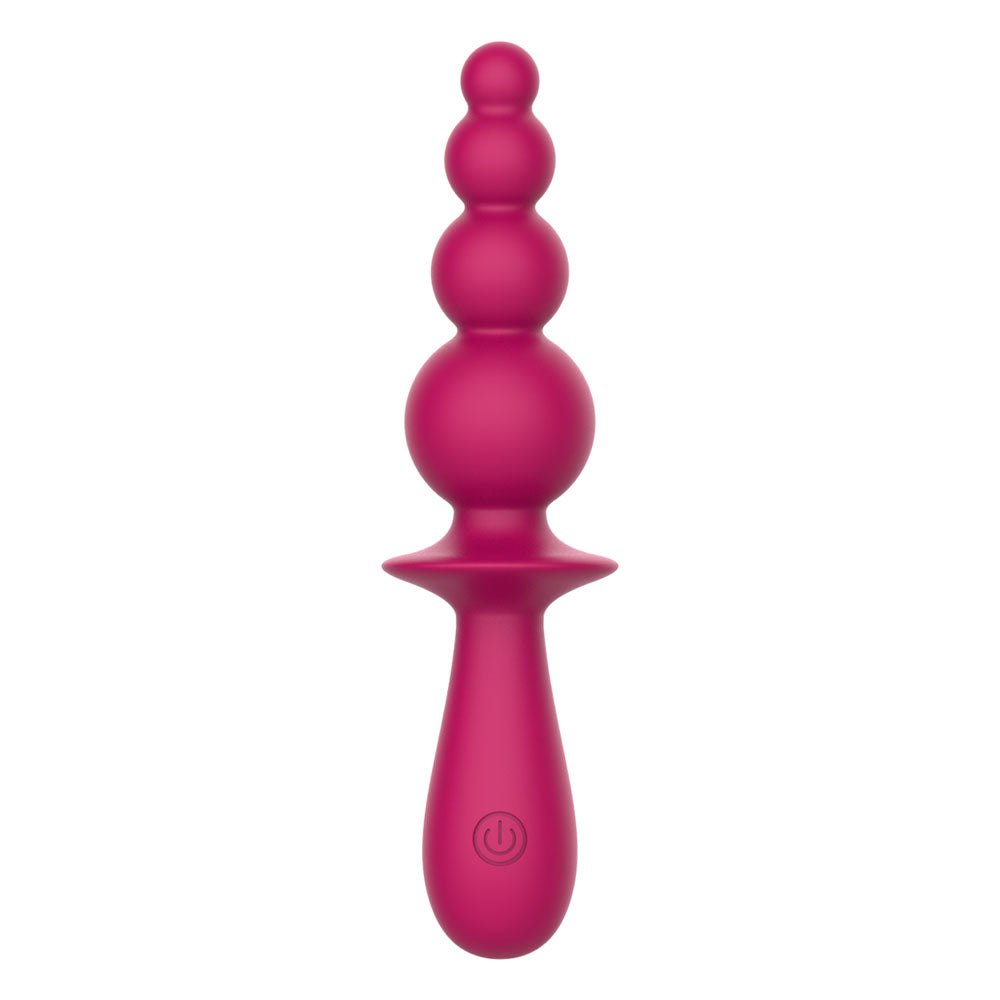 Party Up Evajane Pink Pink 17.1 Cm Usb Rechargeable Beaded Vibrator