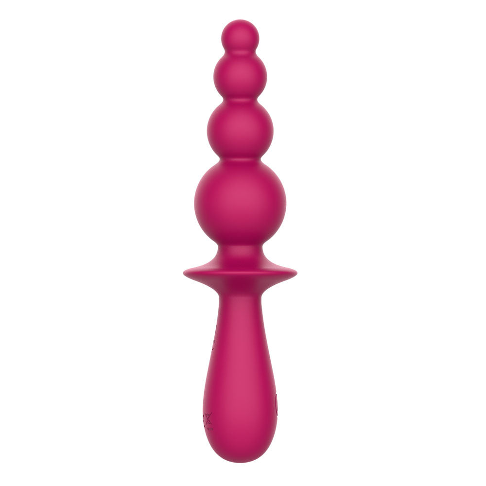 Party Up Evajane Pink Pink 17.1 Cm Usb Rechargeable Beaded Vibrator