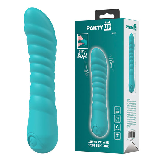 Party Up Jaylei Teal Teal 14.6 Cm Usb Rechargeable Vibrator