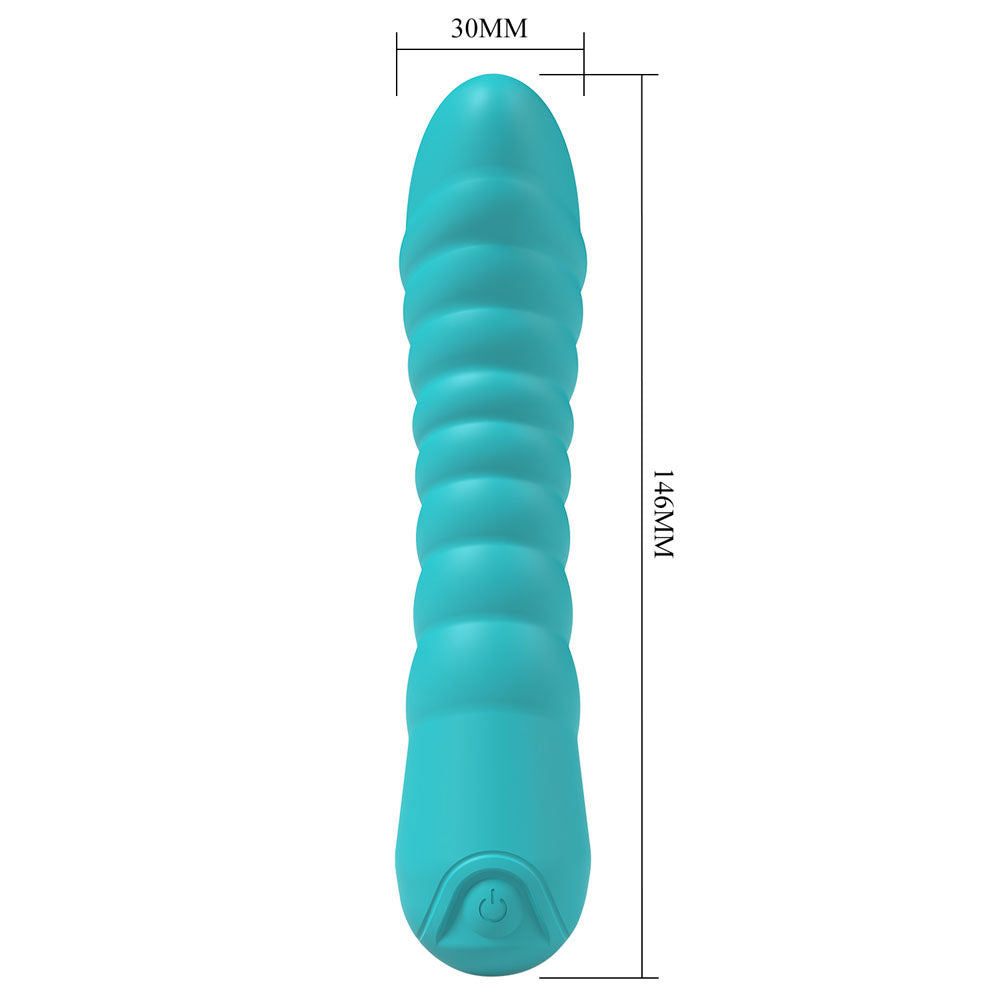 Party Up Jaylei Teal Teal 14.6 Cm Usb Rechargeable Vibrator