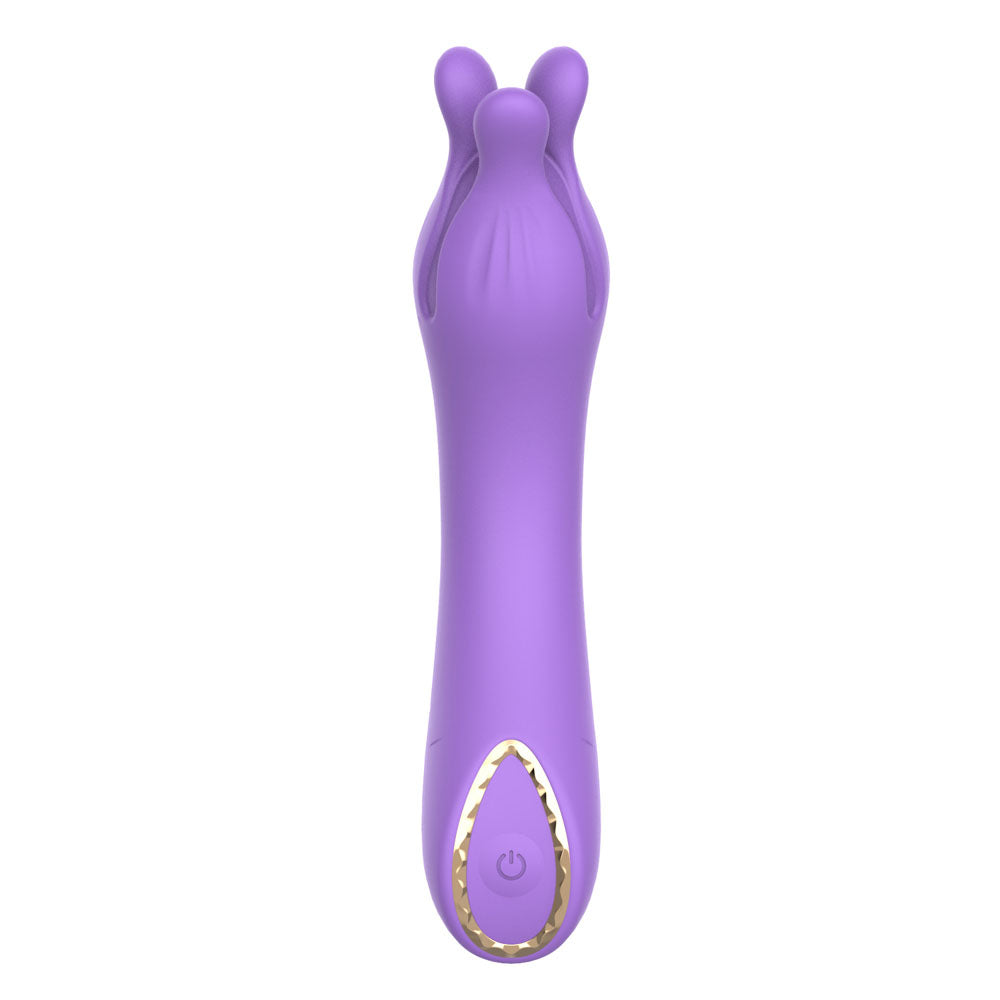 Party Up Kelly Purple Purple 13.7 Cm Usb Rechargeable Vibrator