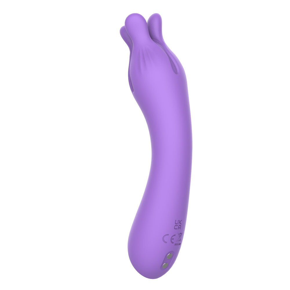 Party Up Kelly Purple Purple 13.7 Cm Usb Rechargeable Vibrator