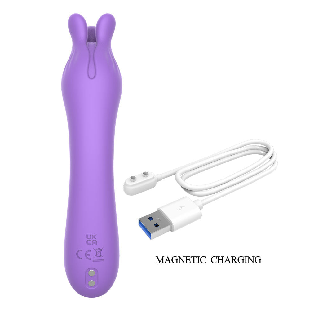 Party Up Kelly Purple Purple 13.7 Cm Usb Rechargeable Vibrator