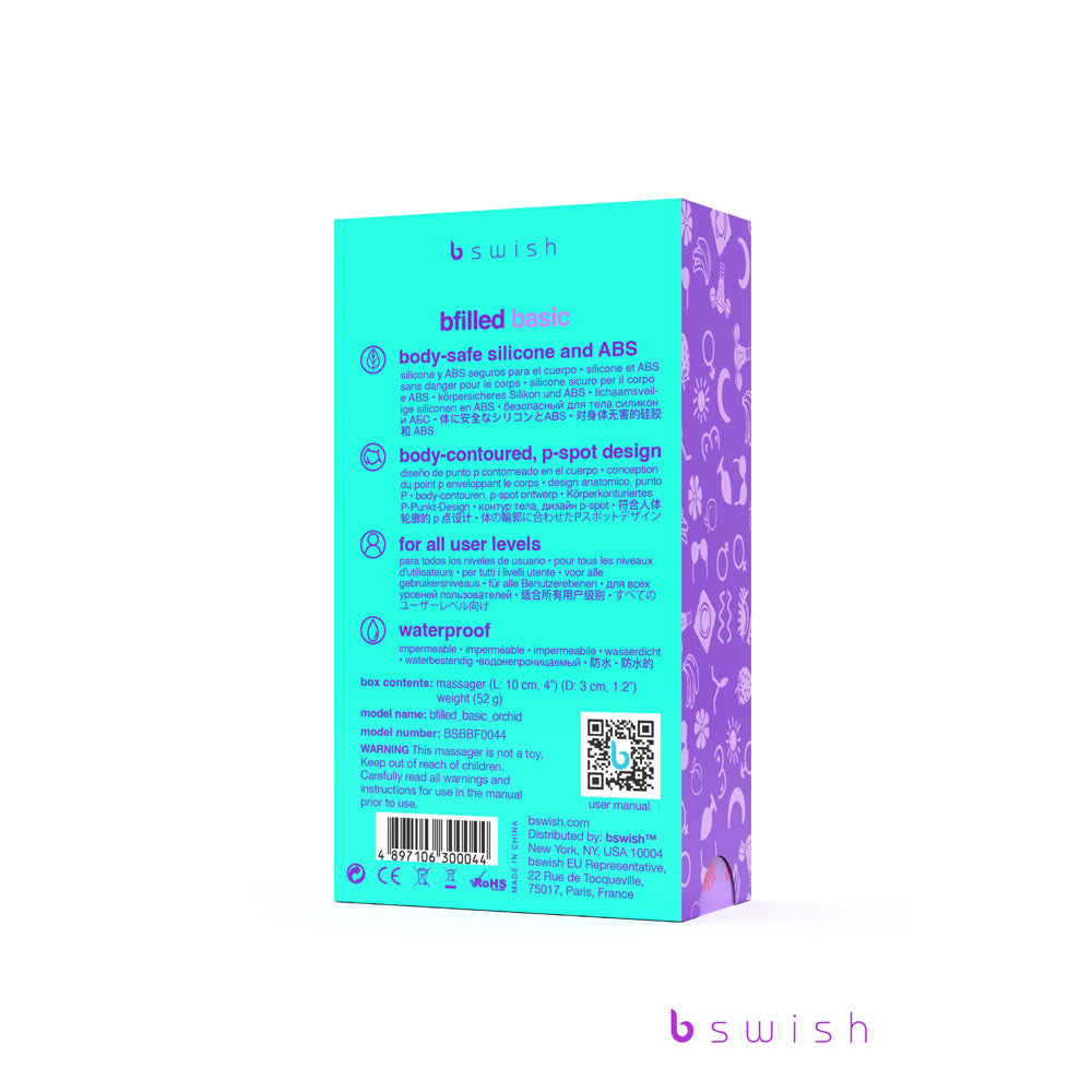 Bfilled Basic Orchid Purple 10 Cm Prostate Massager