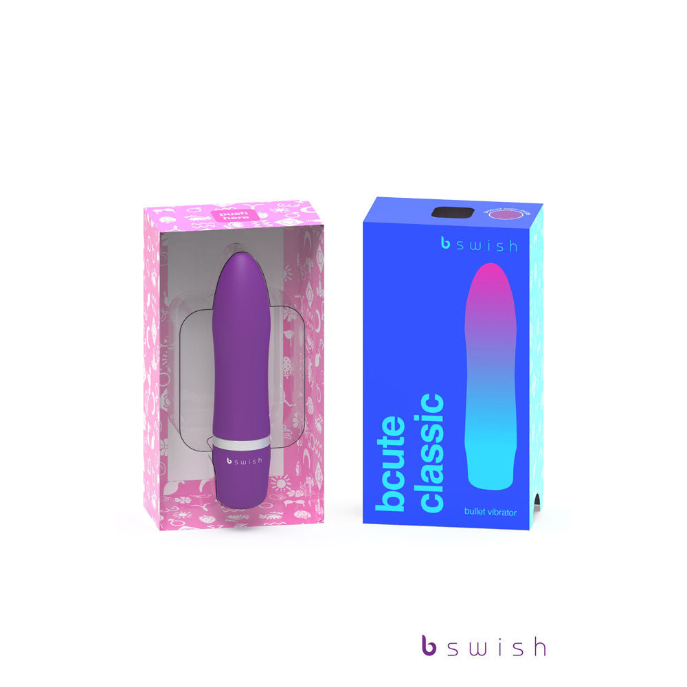 Bcute Classic Purple 10 Cm Bullet