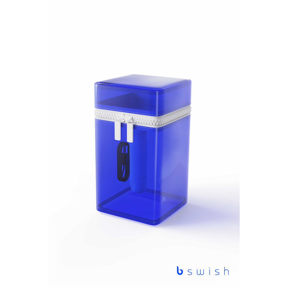 Bcute Curve Infinite Classic Limited Edition Electric Blue Electric Blue 10 Cm Usb Rechargeable Vibrator With Limited Edition Storage Case