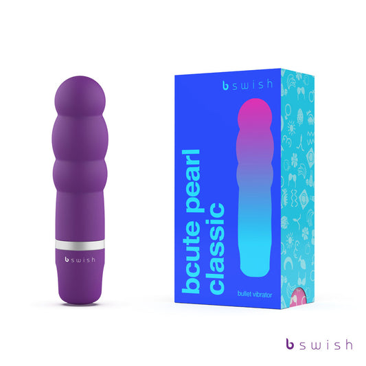 Bcute Pearl Classic Purple Purple 10 Cm Bullet