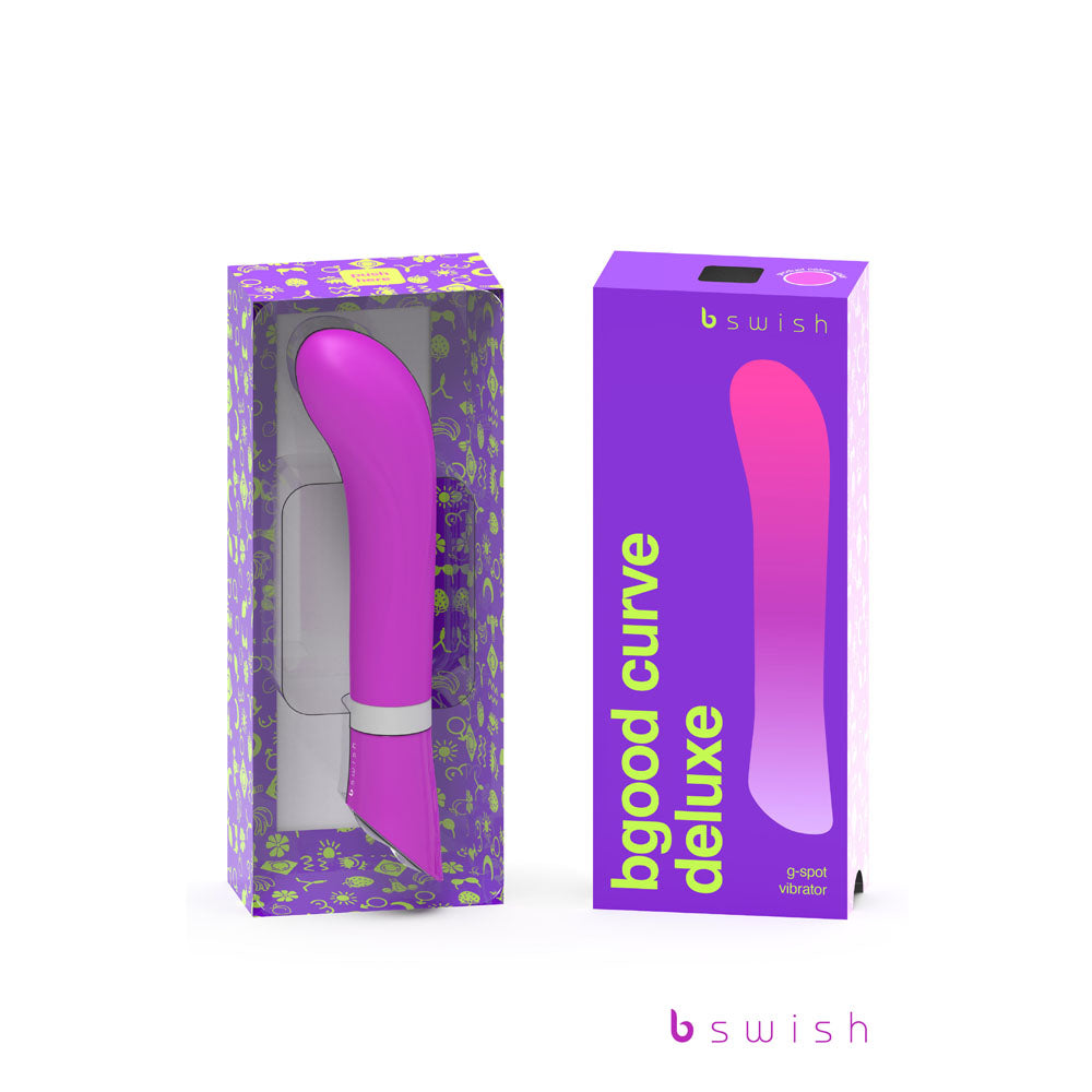 Bgood Curve Deluxe Violet Violet 19.3 Cm Vibrator
