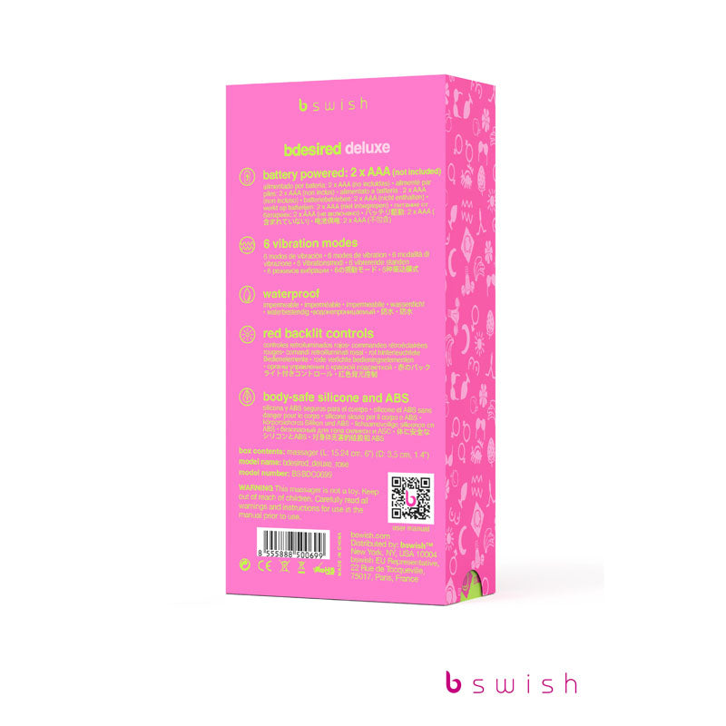 Bdesired Deluxe Rose Rose 15.2 Cm (6'') Vibrator